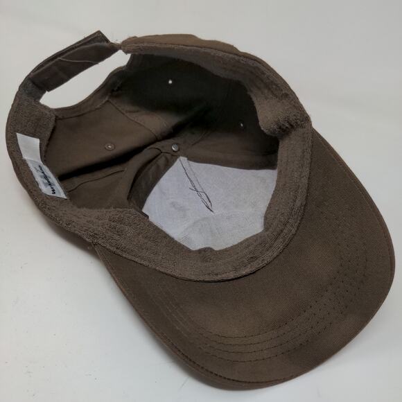 Wearguard Men's Strapback Hat Brown Adjustable UPS Employee Uniform Cap - Picture 6 of 7